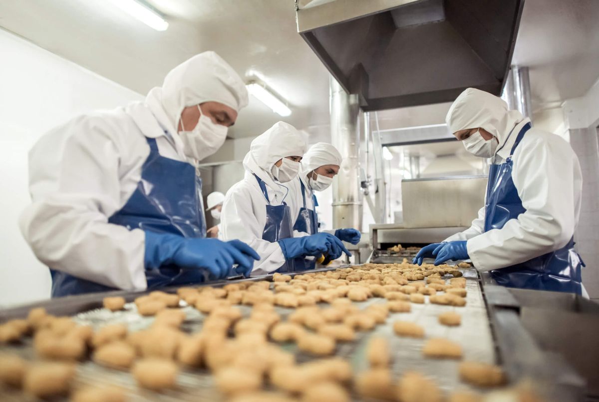 Calidad del aire en entornos de producción de alimentos