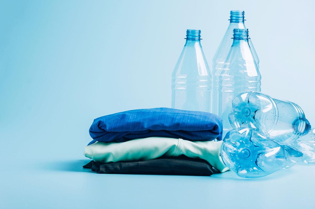 recycled plastic bottles and apparel